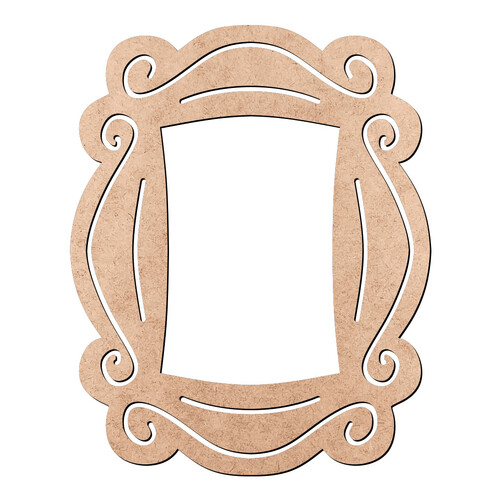 Recorte Moldura Provençal / MDF 3mm