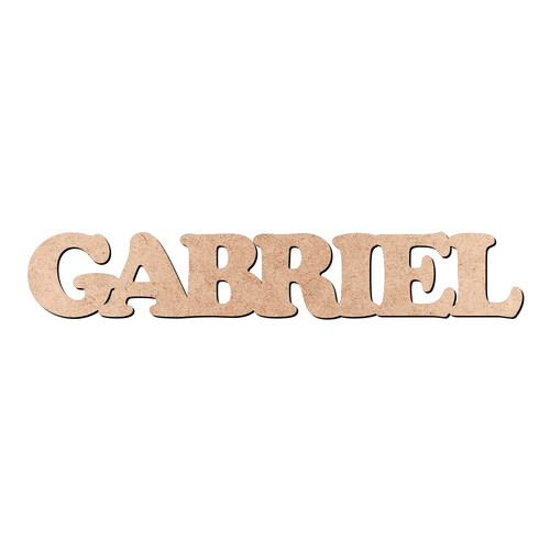 Recorte GABRIEL Cooper Black / MDF 3mm