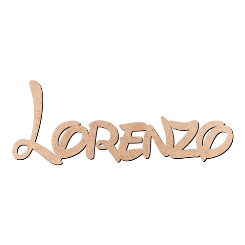 Recorte Lorenzo Disney / MDF 3mm