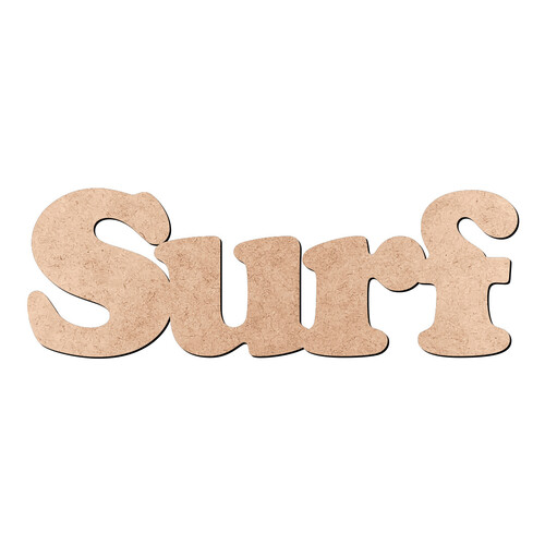 Recorte Surf Cooper Black / MDF 3mm