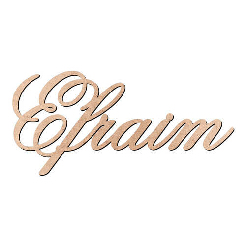 Recorte Efraim Old Script / MDF 3mm