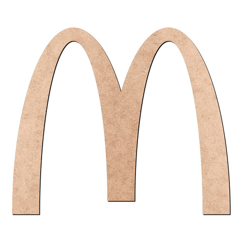 Recorte McDonalds / MDF 3mm