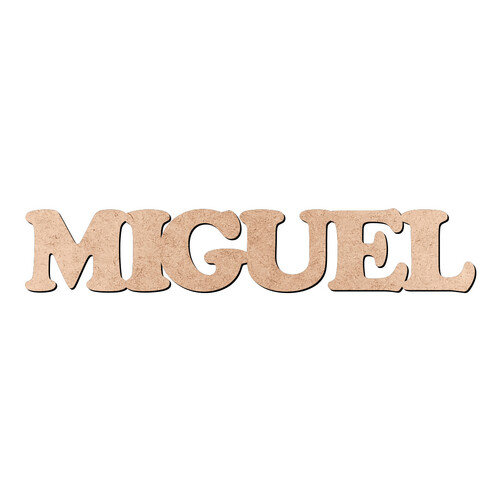 Recorte MIGUEL Cooper Black / MDF 3mm