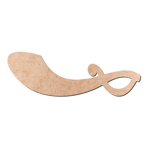 Recorte Espada Pirata / MDF 3mm