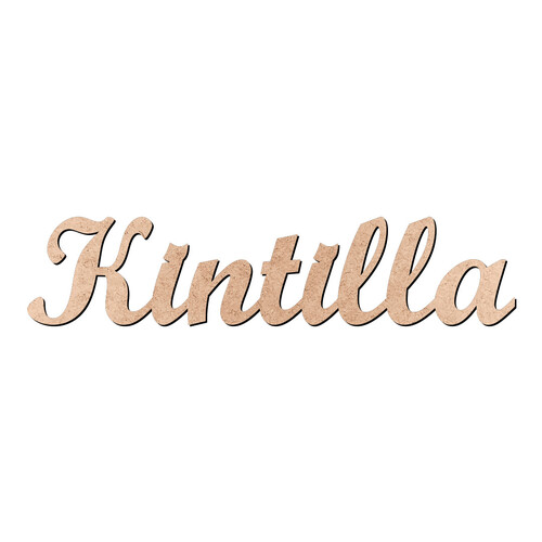 Recorte Kintilla Script Mt Std / MDF 3mm