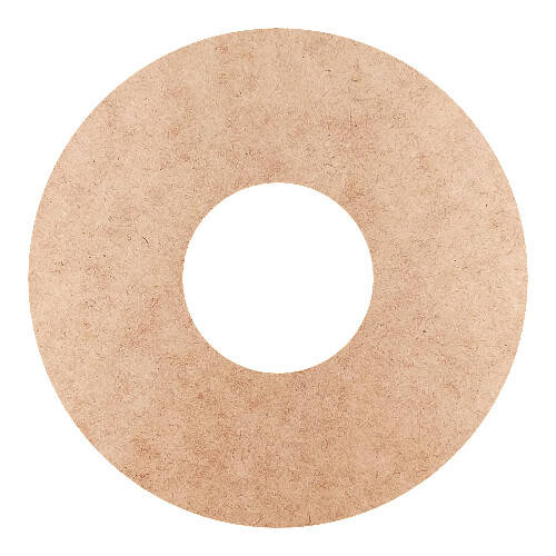 Recorte Moldura Circular 29 cm Borda 9 cm / MDF 3mm