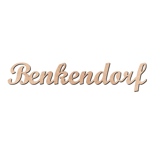 Recorte Benkendorf Script Mt Std / MDF 3mm