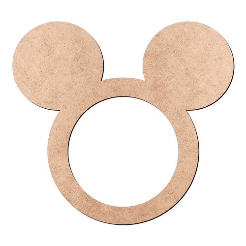 Recorte Porta Guardanapo Ind Mickey / MDF 3mm