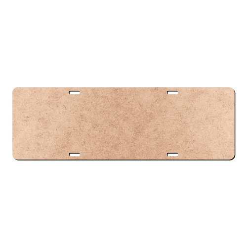 Recorte Placa Carro / MDF 3mm