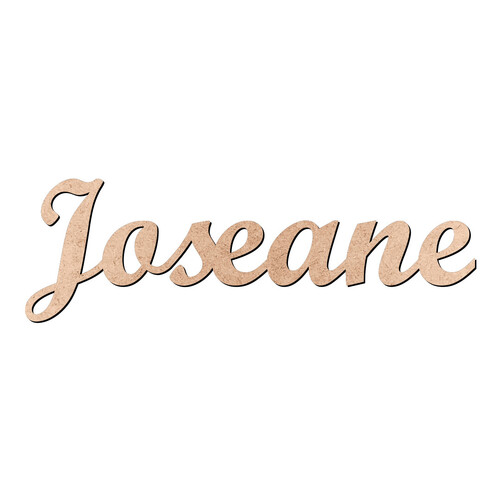 Recorte Joseane Script Mt Std / MDF 3mm