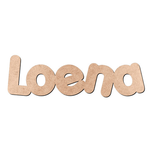 Recorte Loena Porkys / MDF 3mm