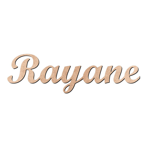 Recorte Rayane Script Mt Std / MDF 3mm