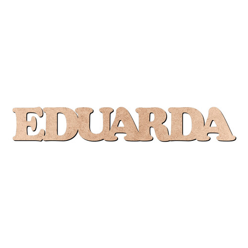 Recorte EDUARDA Cooper Black / MDF 3mm