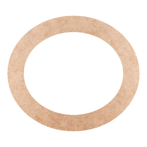 Recorte Moldura Arr 35 x 40 cm Borda 5 cm / MDF 3mm