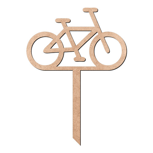 Recorte Enfeite de Chimarrão Bicicleta / MDF 3mm