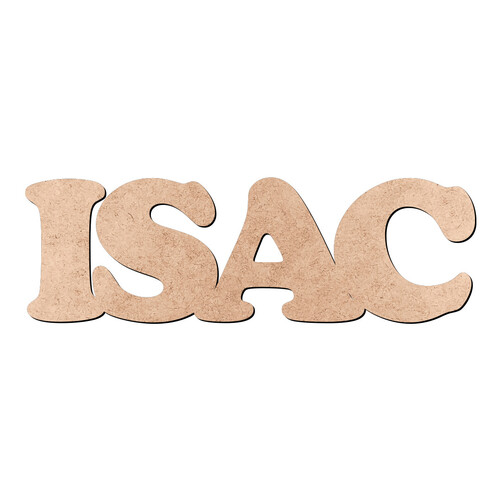 Recorte ISAC Cooper Black / MDF 3mm