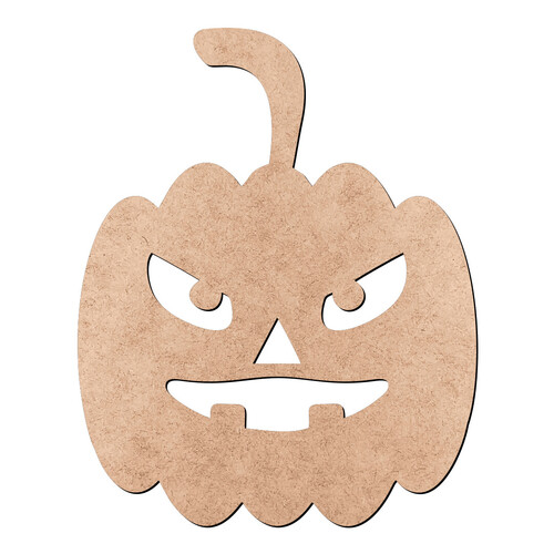 Recorte Abóbora Halloween / MDF 3mm