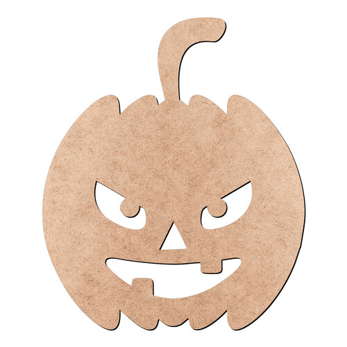 Recorte Abóbora Halloween / MDF 3mm