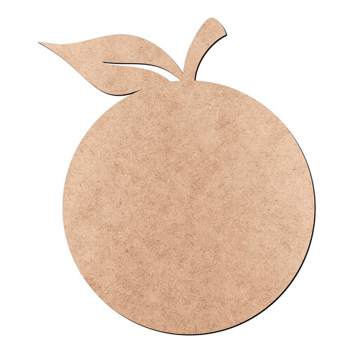 Recorte Laranja / MDF 3mm