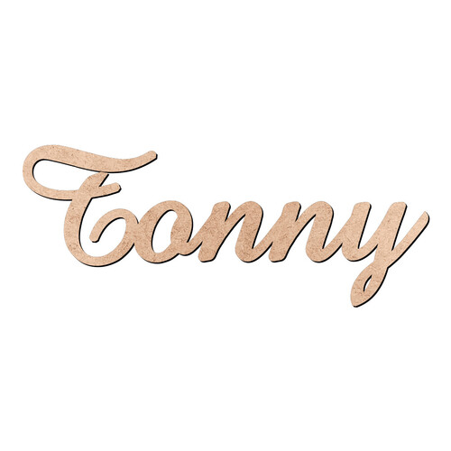Recorte Tonny Amaze / MDF 3mm
