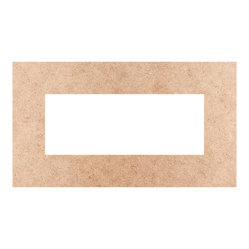 Recorte Moldura Ret 46 x 82 cm Borda 12 cm / MDF 3mm