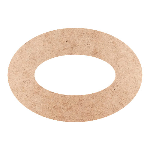 Recorte Moldura Arr 14 x 20 cm Borda 4 cm / MDF 3mm