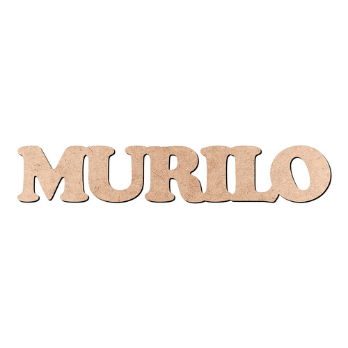 Recorte MURILO Cooper Black / MDF 3mm