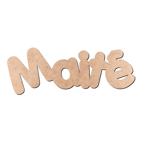 Recorte Maitê Porkys / MDF 3mm