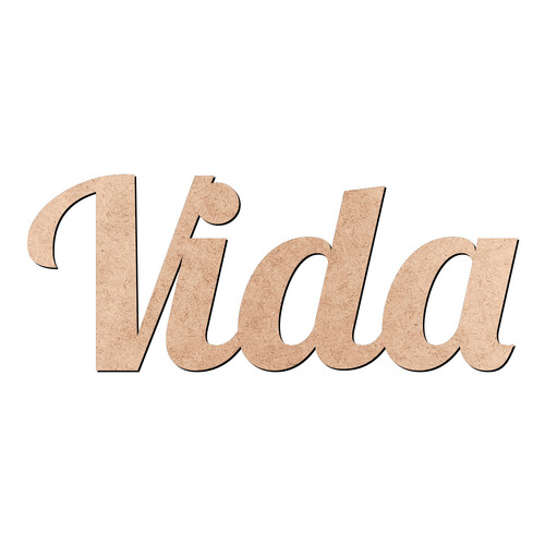 Recorte Vida  / MDF 3mm