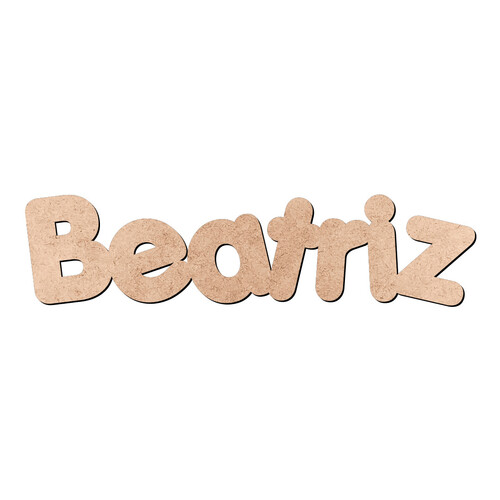 Recorte Beatriz Porkys / MDF 3mm