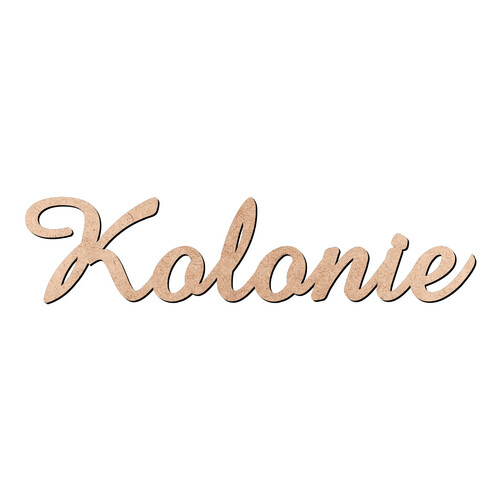 Recorte Kolonie Amaze / MDF 3mm