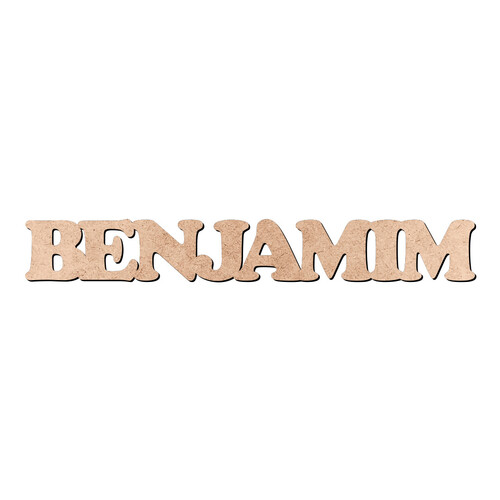 Recorte BENJAMIM Cooper Black / MDF 3mm