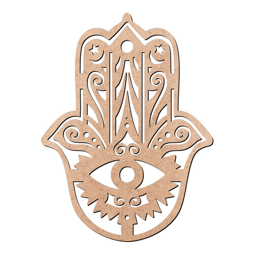 Recorte Hamsa / MDF 3mm