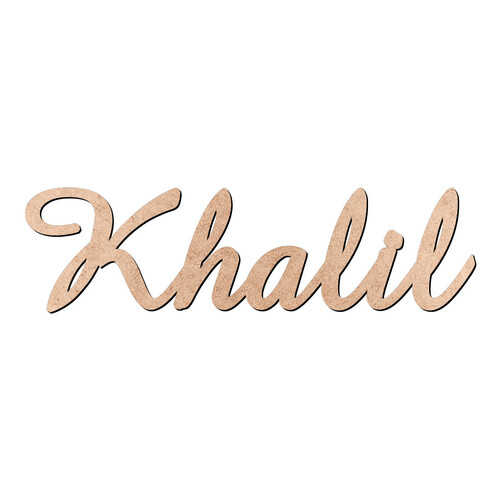 Recorte Khalil Amaze / MDF 3mm