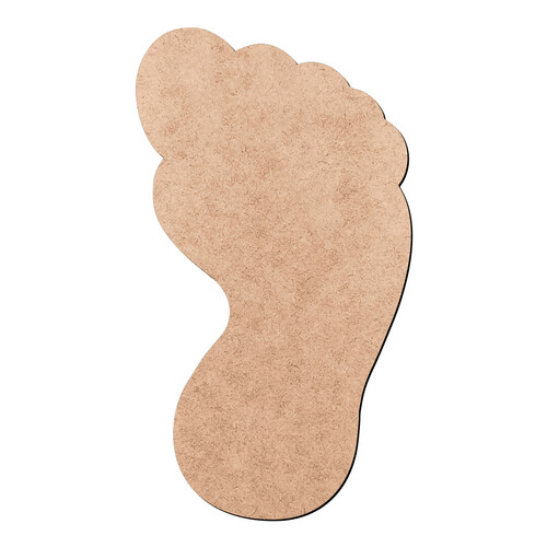 Recorte Pé / MDF 3mm