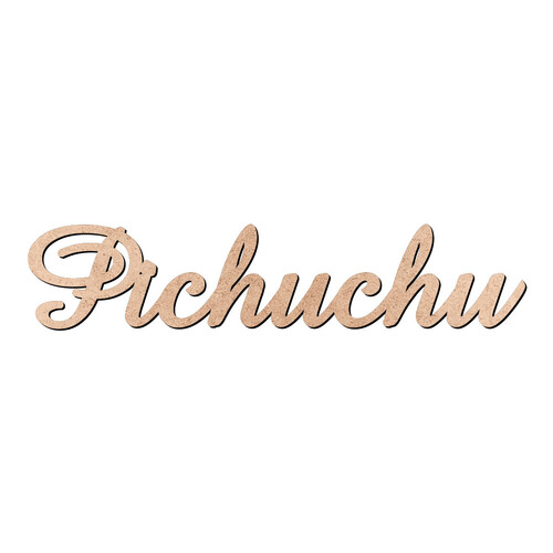 Recorte Pichuchu Amaze / MDF 3mm