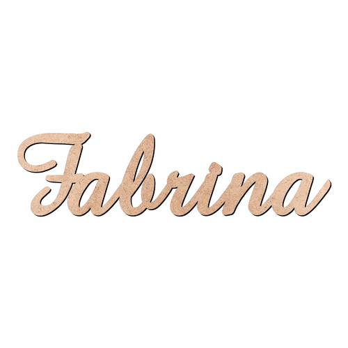 Recorte Fabrina Amaze / MDF 3mm