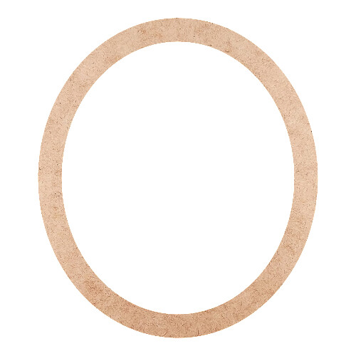 Recorte Moldura Arr 40 x 35 cm Borda 3 cm / MDF 3mm