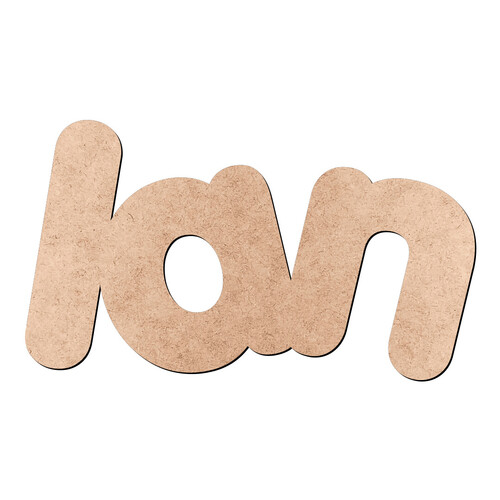 Recorte Ian Porkys / MDF 3mm
