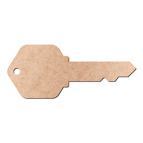 Recorte Chave Furinho / MDF 3mm