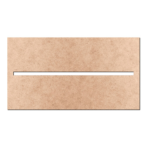 Recorte Base 6 x 11 cm Para 3 mm / MDF 3mm