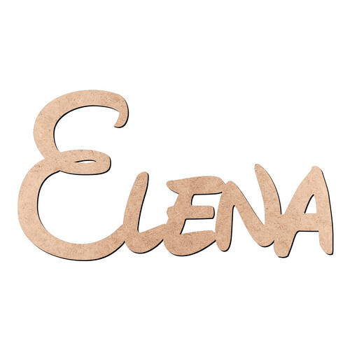Recorte Elena Disney / MDF 3mm