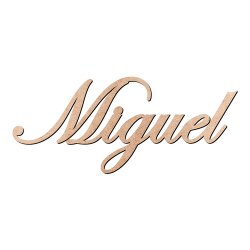 Recorte Miguel Edwardian / MDF 3mm