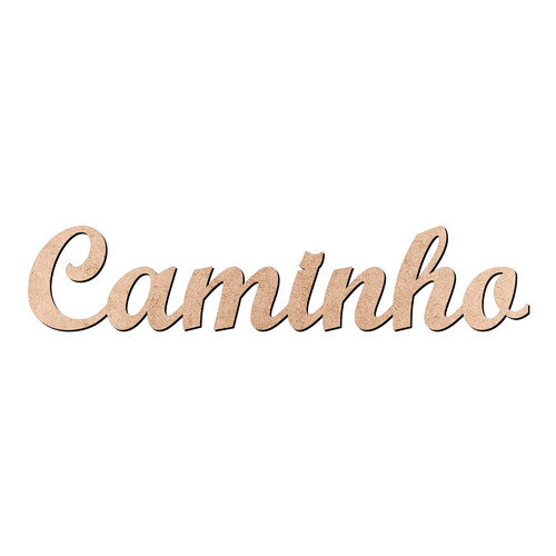 Recorte Caminho Script Mt Std / MDF 3mm
