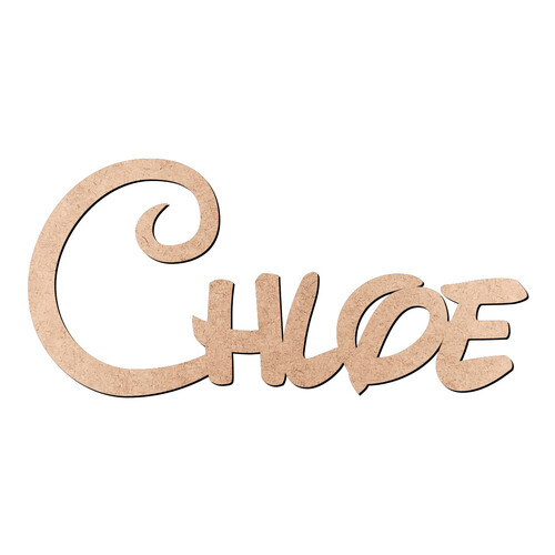 Recorte Chloe Disney / MDF 3mm