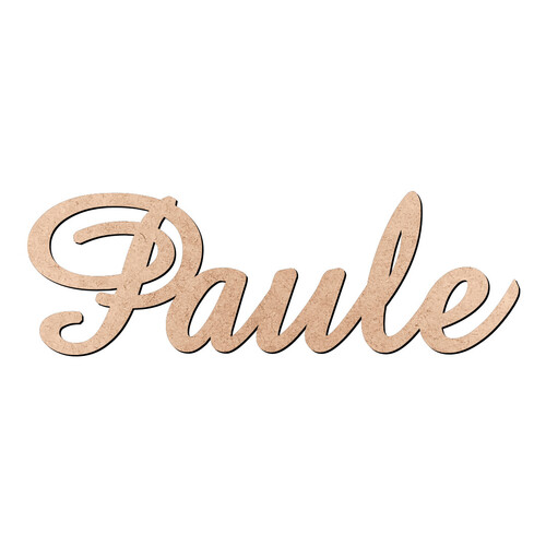 Recorte Paule Amaze / MDF 3mm