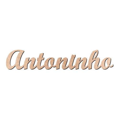 Recorte Antoninho Script Mt Std / MDF 3mm