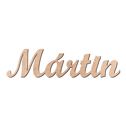 Recorte Mártin Script Mt Std / MDF 3mm