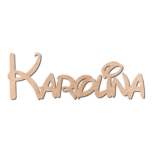 Recorte Karolina Disney / MDF 3mm