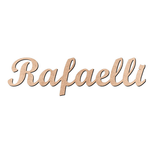 Recorte Rafaelli Script Mt Std / MDF 3mm
